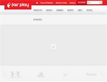 Tablet Screenshot of fairplay.com.bo